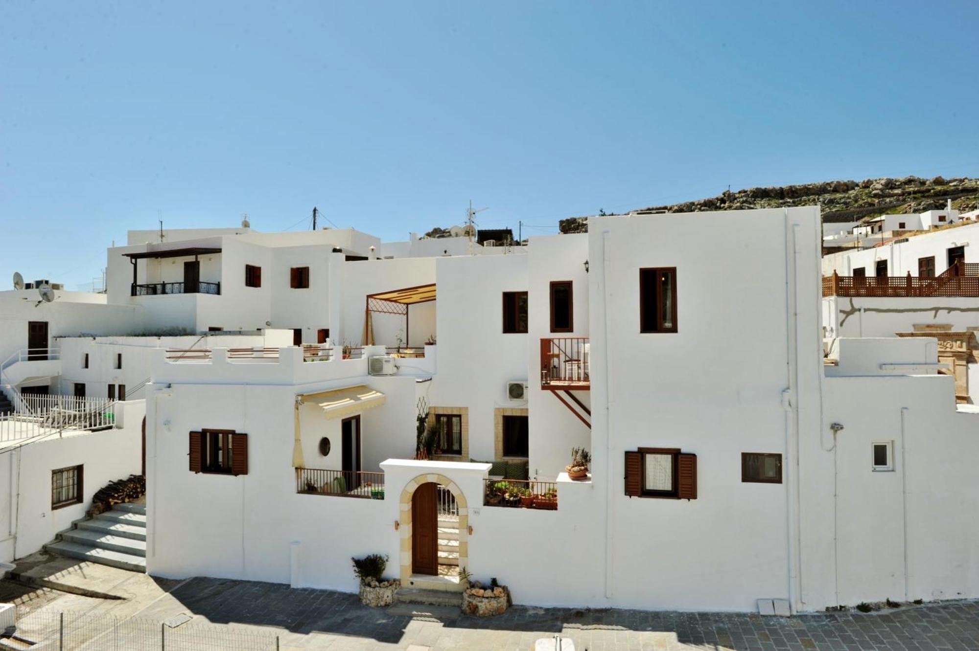 Nikelen Lindian Exclusive Apartments لينثوس المظهر الخارجي الصورة